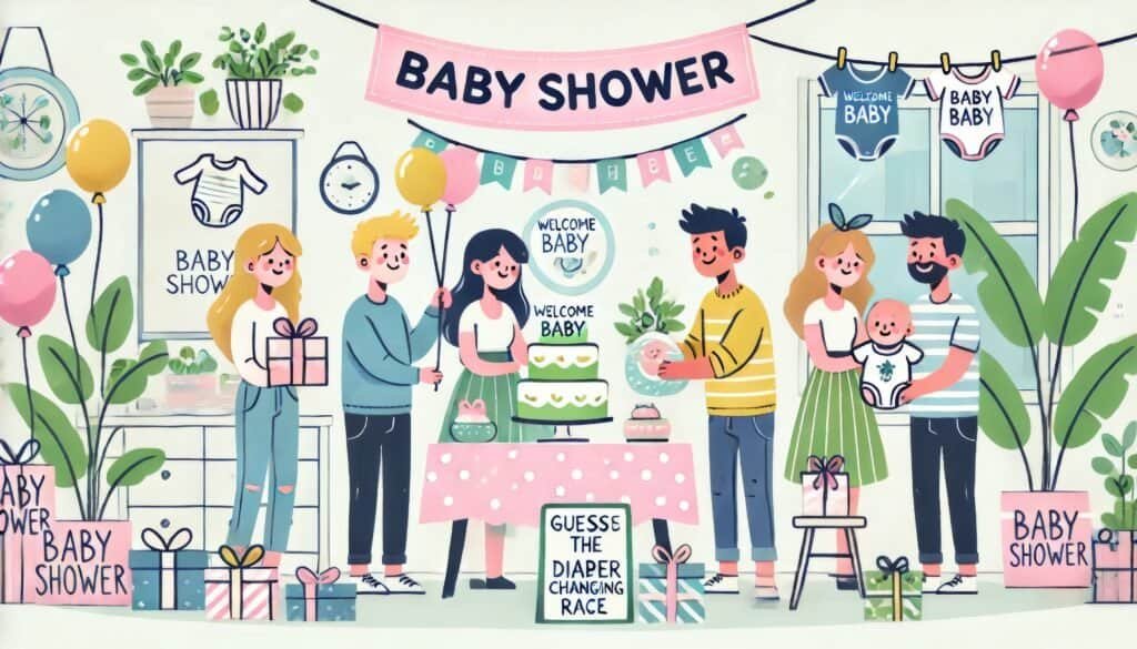 COMMON BABY SHOWER TRADITIONS